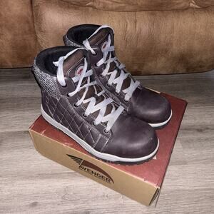 Avenger Women's Metro 8” Work & Safety Boots Size 11 (A770 Metro Tall CN)